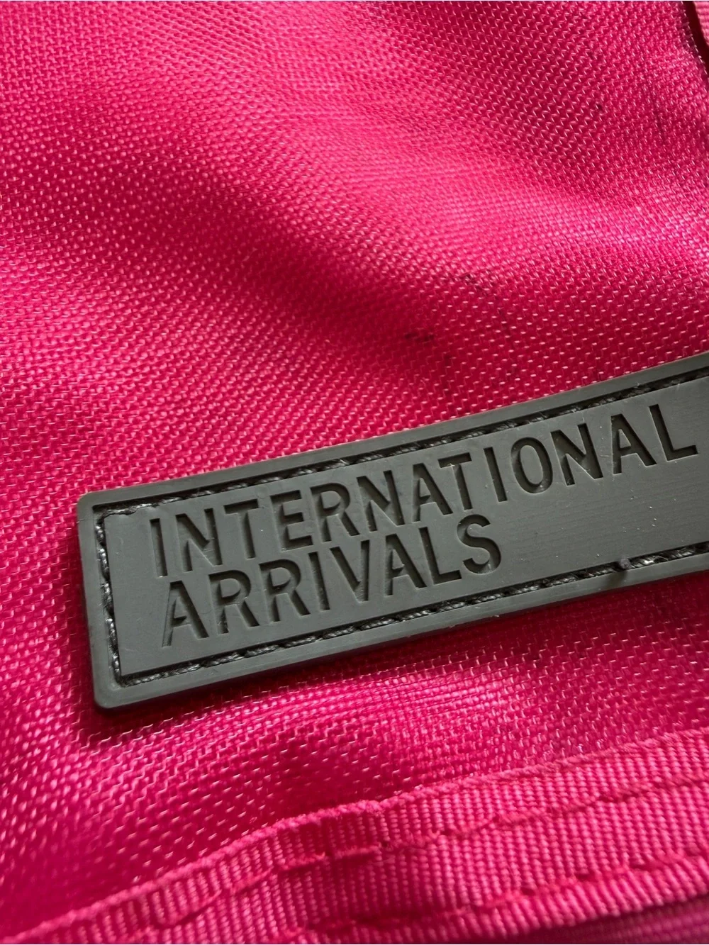 International Arrivals Pink Travel Pouch